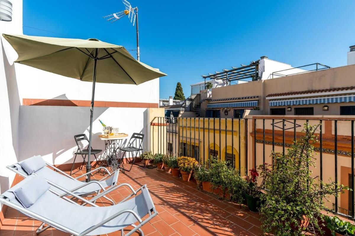 Apartamento Deluxe Terrace. Alameda Sevilla Exterior foto